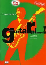I'm Gonna Be a Guitar Player-Book and CD Guitar and Fretted sheet music cover